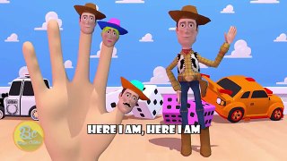 Woody Toy Story Finger Family | Nursery Rhymes and Kids Song | 3D Animation
