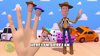 Woody Toy Story Finger Family | Nursery Rhymes and Kids Song | 3D Animation