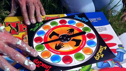 ЧЕЛЛЕНДЖ скользкий Твистер Битва цветной пеной и ОБЛОМ камера не снимала Foam TW