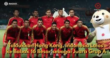 Indonesia U-23 Kalahkan Hong Kong, Jadi Juara Grup A Cabang Sepak Bola Asian Games 2018