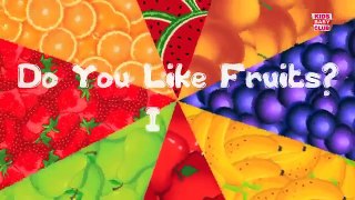 Fruits Song | English rhymes learning for kids | fruit songs for children | Preschool lear