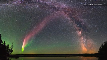 New Kind of Aurora Called STEVE is Not an Aurora After All