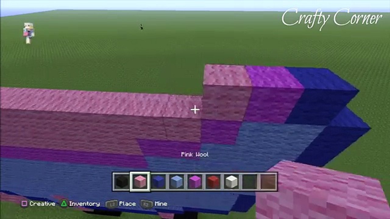 MINECRAFT Pixel Art Peppa Pig Sundays: GEORGE PIG