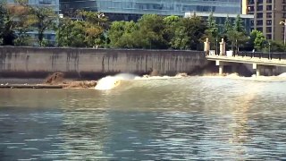 Surfing Chinas River Wave The Silver Dragon