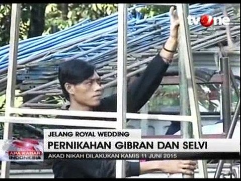 Warga Solo Siap Menyambut Pesta Pernikahan Gibran Jokowi