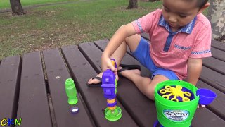 Gazillion Tornado Bubble Machine And Bubble Gun Kids Outdoor Playtime Fun Wih Ckn Toys