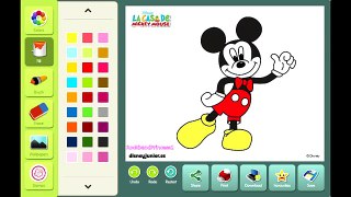 Mickey Coloring Games Disney Mickey Mouse Games