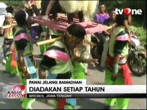 Jelang Ramadhan, Pawai Digelar di Brebes