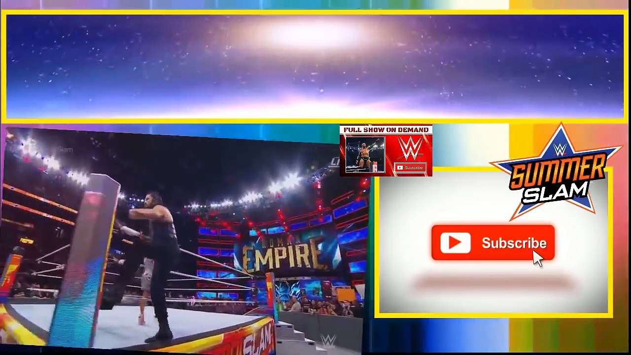 Roman Reigns vs Brock Lesnar Full Match | Universal Champion | WWE SummerSlam 2018