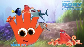 Finding Dory / Finger Family / Daddy Finger / Nursery Rhymes