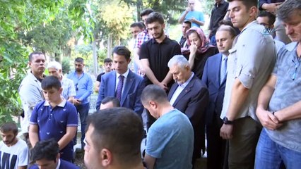TBMM Başkanı Binali Yıldırım Çamlıca Camii’nde incelemelerde bulundu