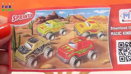 Fun play and learn colors Play Foam Ice Cream Cups with Kinder Surprise Toys