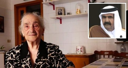 Katar Emiri'nin Babası 21 Yıl Önce İtalya'da Kendisine Yardım Eden Kadına Jest Yaptı