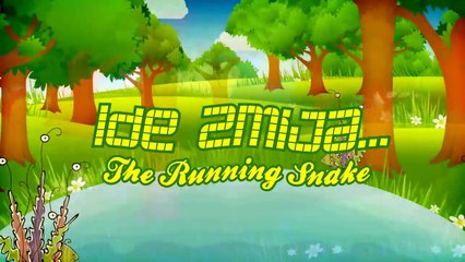Ide Zmija (Running Snake) Amazing Cartoon Music Video for Kids