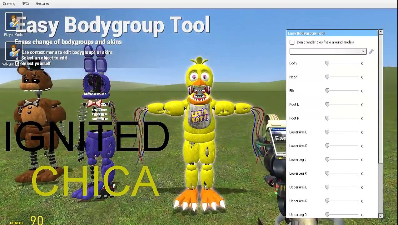 Haciendo los animatronicos TJOC| Garrys Mod