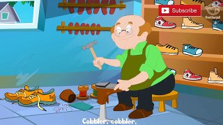 Cobbler Cobbler Mend My Shoe Nursery Rhyme