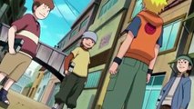 Kid Naruto uses y Jutsu on Enemy Ninjas!! Iruka and Kakashi saves him!! [HD Quailty]