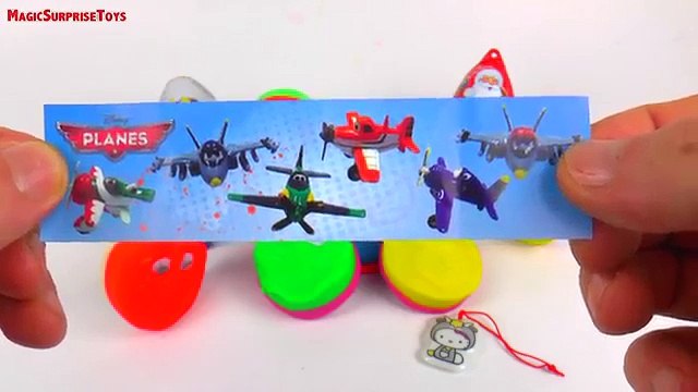 Play Doh Wheel Surprise Eggs. Kinder Surprise Eggs unboxing. Donald Duck Disney Planes Tom