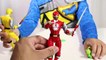 Power Rangers Play Doh Eggs Surprise Giant Toys Opening Superhero Kids Mighty Morphin