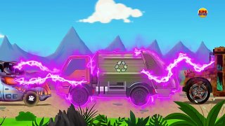 Zombie Attack | Scary Helicopter | Video For Children | Cartoon About Colors For Kids