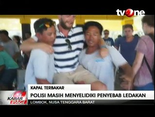 129 Wisatawan Asing Selamat dari Terbakarnya Kapal di Lombok