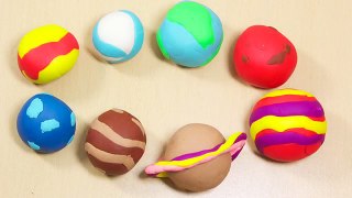 How to Make Play Doh Planets by Hooplakidz How To