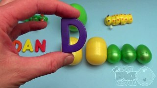 Winnie the Pooh Surprise Egg Learn A Word! Spelling Vegetables! Lesson 25