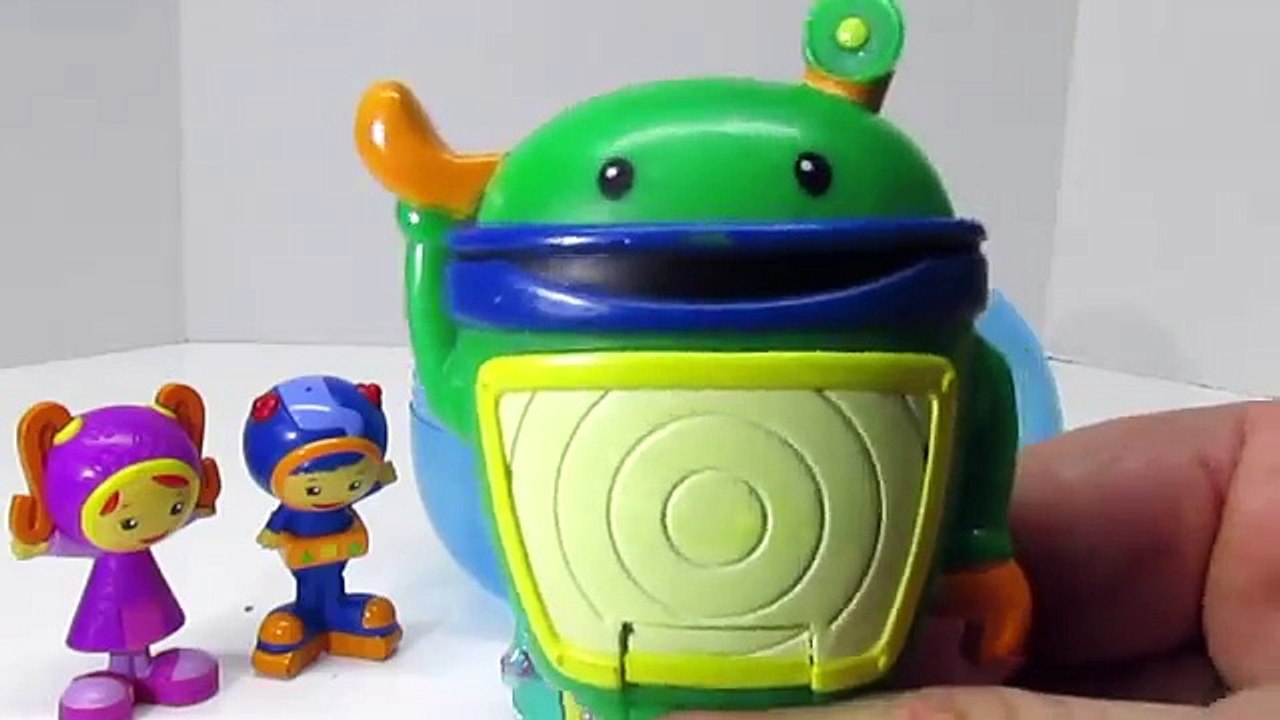 TEAM UMIZOOMI MILLI Play Doh Surprise Egg Opening Talk About Cold Weather!