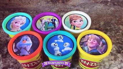 Huevos Sorpresa de Plastilina FROZEN FEVER Fiebre Congelada Elsa Anna Olaf Juguetes en esp