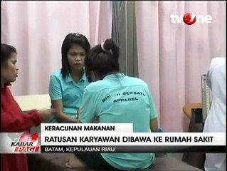 Ratusan Karyawan Perusahaan di Batam Keracunan