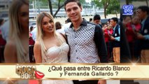 ¿Qué pasa entre Ricardo Blanco y Fernanda Gallardo?