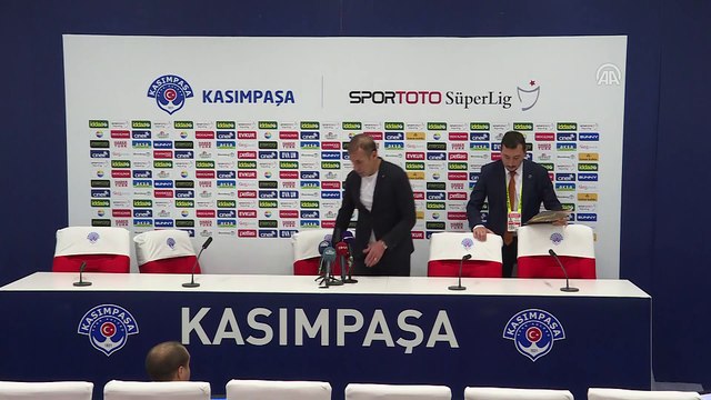 Kasımpaşa-Başakşehir maçının ardından - Medipol Başakşehir Teknik Direktörü Abdullah Avcı - İSTANBUL