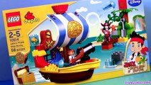LEGO Duplo Captain Hook Meets Pirate Mater in Bucky Ship Jake and the Neverland Pirates CA
