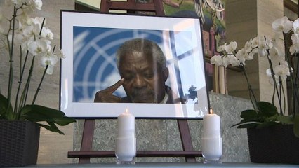 L'hommage de l'ONU Genève à Kofi Annan