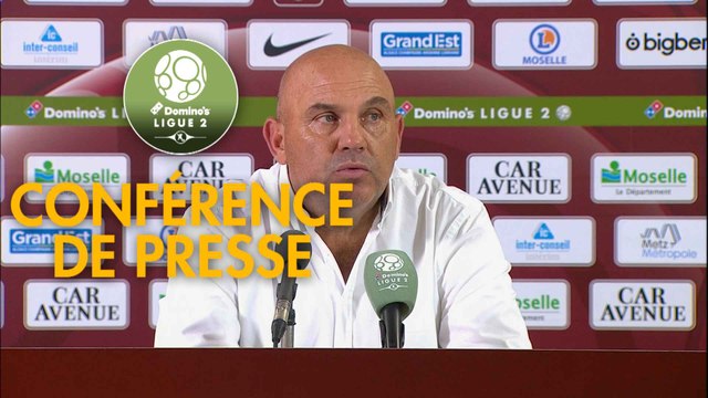 Conférence de presse FC Metz - AC Ajaccio (3-1) : Frédéric ANTONETTI (FCM) - Olivier PANTALONI (ACA) - 2018/2019