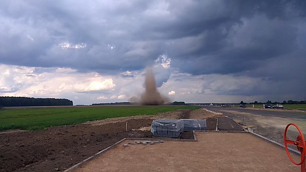 Tornado in Belarus