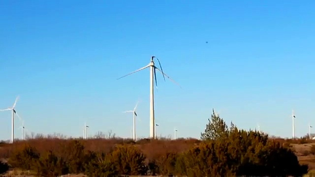 Broken Wind Turbine
