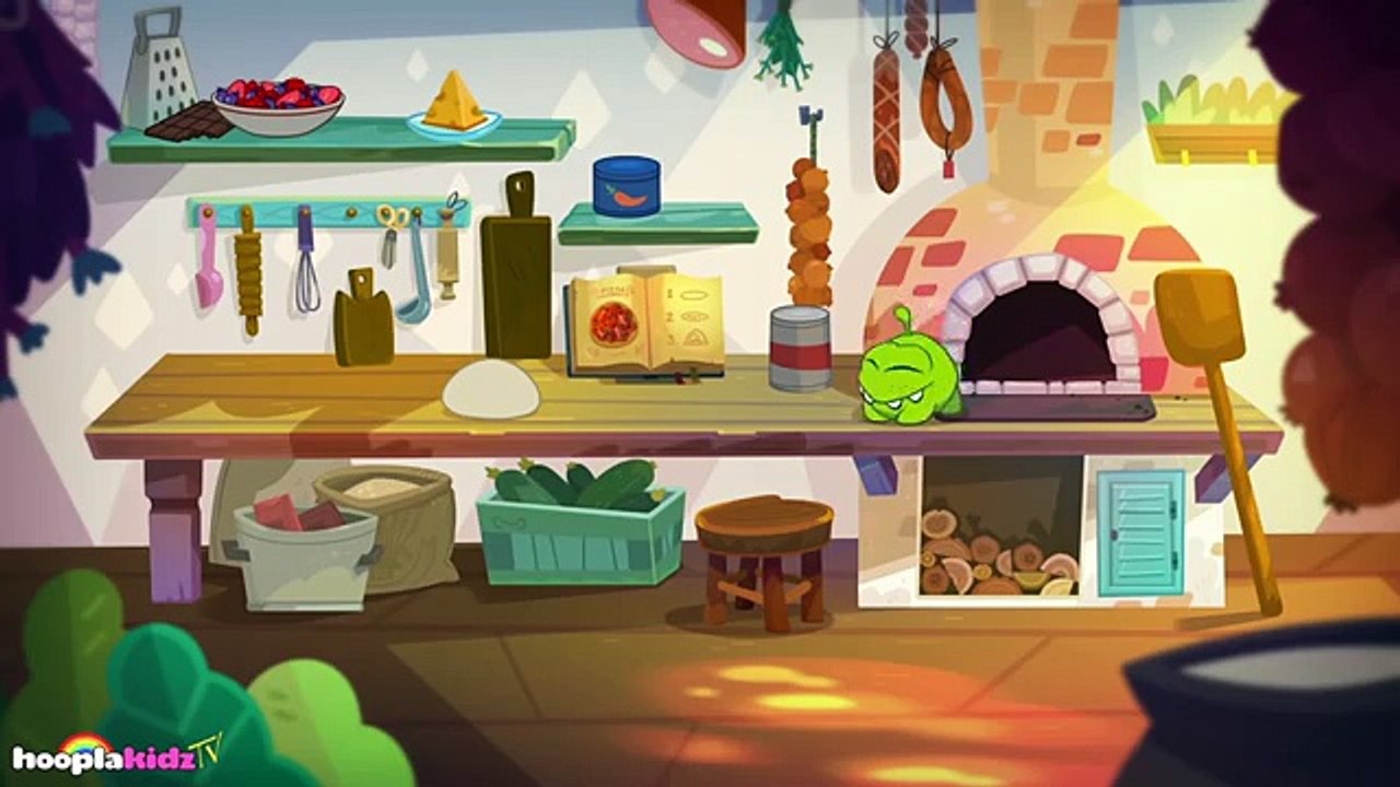 Om Nom Stories: SUPER NOMS VS SPIDER | Funny Cartoons for Children by HooplaKidz TV