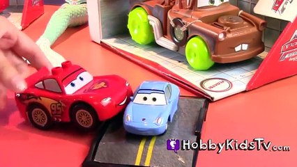Mystery Box + Bubble Mater Lightning McQueen! Toy Play by HobbyKidsTV