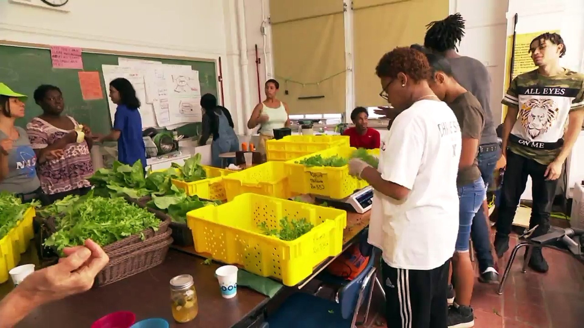 ⁣Students in the Bronx Use Old Science Lab to Grow 25,000 Pounds of Produce for School Lunches