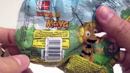 Surprise Eggs Dora The Explorer, Star Wars, The Penguins of Madagascar and Maya The Bee