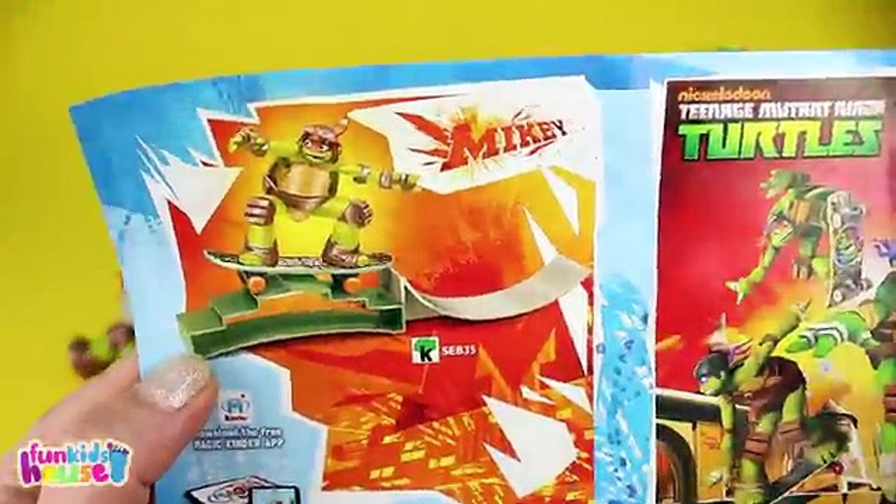 Giant Kinder Surprise Easter 2018 Edition Maxi Eggs Opening Powerpuff Girls and TMNT Surpr