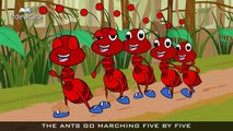 Edewcate english rhymes The Ants go Marching One by One Song Nursery Rhyme