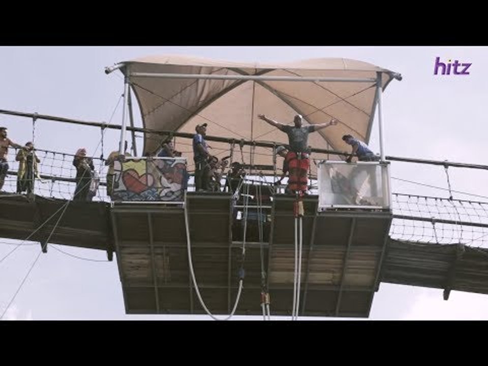 BUNGEE JUMP! Arnold & RD Help Jay Conquer His Fear!