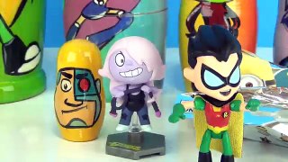 Teen Titans Go Nesting Matryoshka Dolls with Robin, Starfire | Toys Unlimited