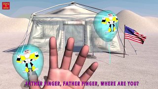 TEEN TITANS GO BALLOON Finger Family | Nursery Rhymes for Children | 3D Animation