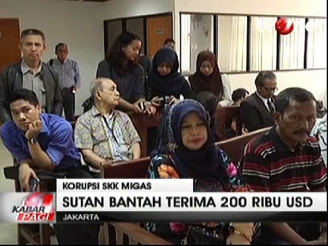 Eks Kepala SKK Migas Akui Beri THR US$200 Ribu untuk Sutan
