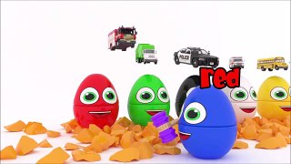 Colors for Children To Learn Shapes Surprise Eggs and BABY BOSS 3D