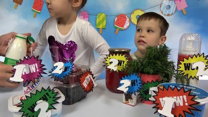 Коктейль ЧЕЛЛЕНДЖ Простокваша Укроп и маслины с клубничным компотом Мурка пробуе