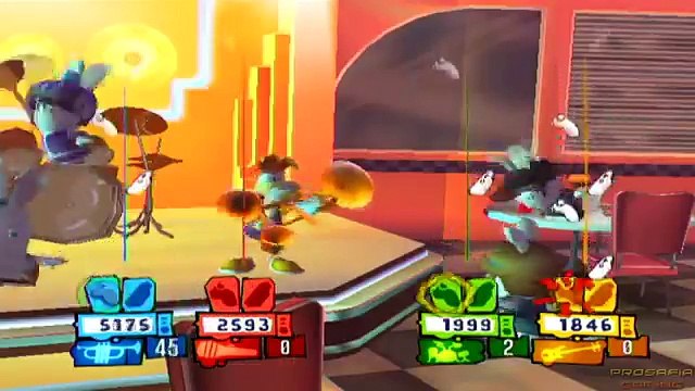 Rayman Raving Rabbids 2 All Minigames (4 Player)